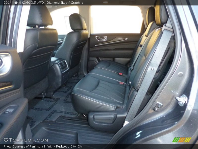 Diamond Slate / Graphite 2014 Infiniti QX60 3.5 AWD