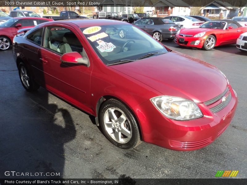 Sport Red / Ebony 2009 Chevrolet Cobalt LT Coupe