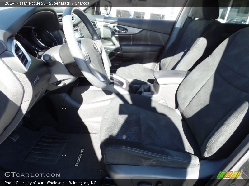 Super Black / Charcoal 2014 Nissan Rogue SV