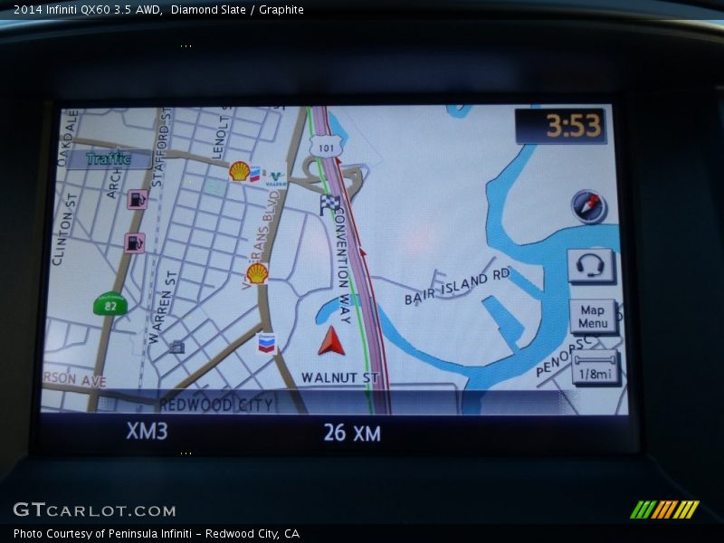 Diamond Slate / Graphite 2014 Infiniti QX60 3.5 AWD