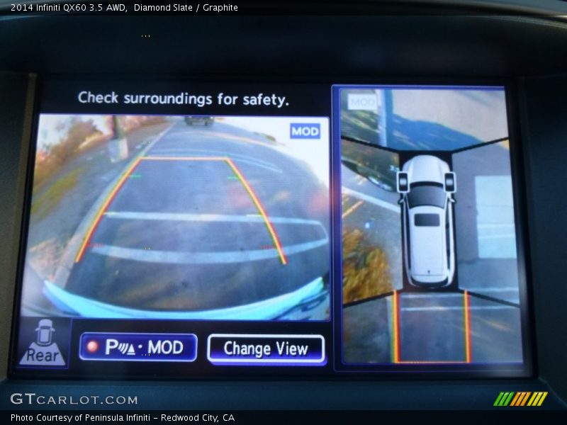 Diamond Slate / Graphite 2014 Infiniti QX60 3.5 AWD