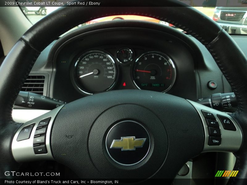 Sport Red / Ebony 2009 Chevrolet Cobalt LT Coupe