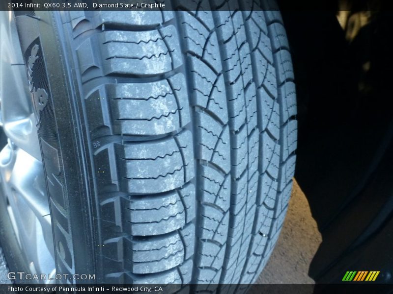 Diamond Slate / Graphite 2014 Infiniti QX60 3.5 AWD