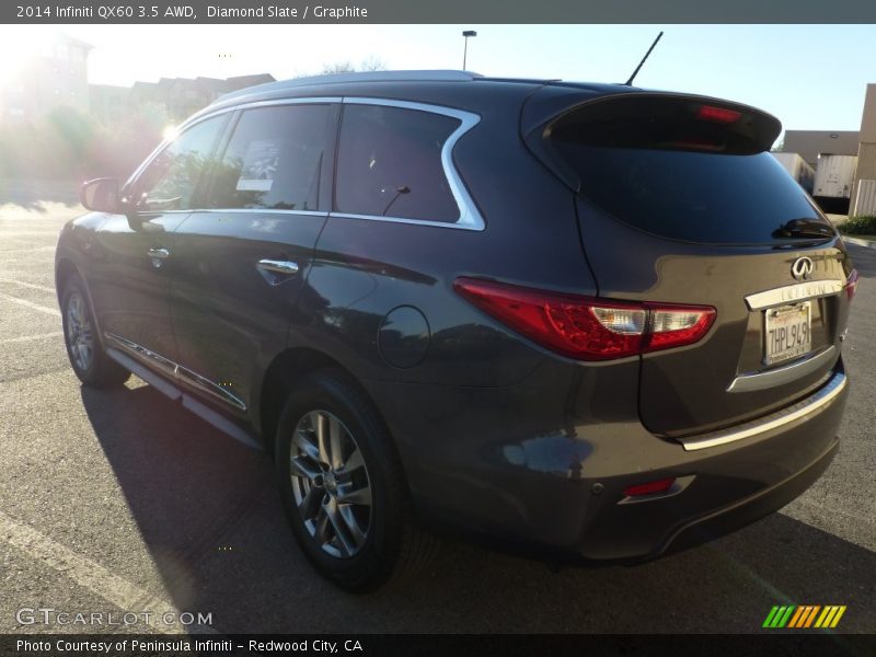 Diamond Slate / Graphite 2014 Infiniti QX60 3.5 AWD