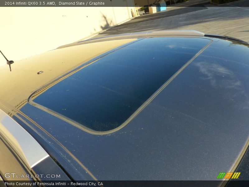 Diamond Slate / Graphite 2014 Infiniti QX60 3.5 AWD
