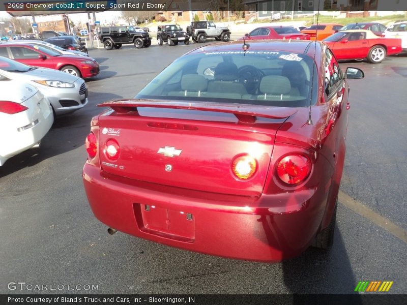 Sport Red / Ebony 2009 Chevrolet Cobalt LT Coupe