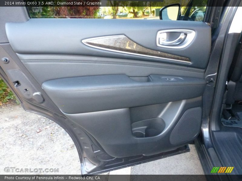 Diamond Slate / Graphite 2014 Infiniti QX60 3.5 AWD