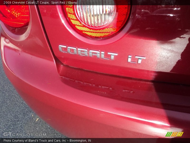 Sport Red / Ebony 2009 Chevrolet Cobalt LT Coupe