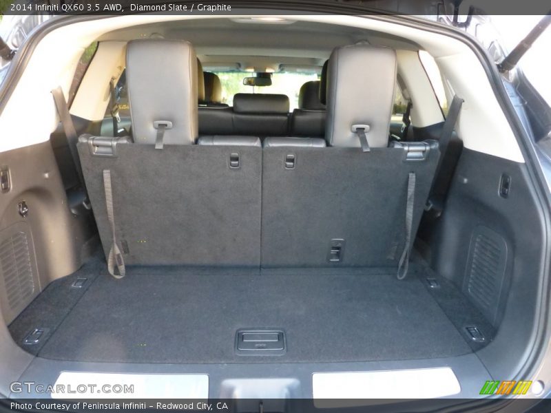 Diamond Slate / Graphite 2014 Infiniti QX60 3.5 AWD