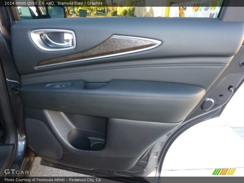 Diamond Slate / Graphite 2014 Infiniti QX60 3.5 AWD