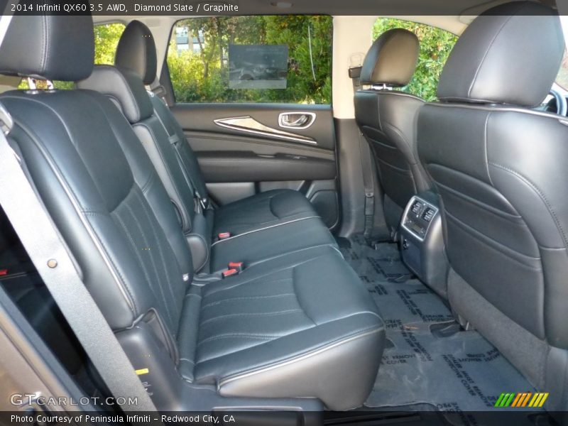 Diamond Slate / Graphite 2014 Infiniti QX60 3.5 AWD