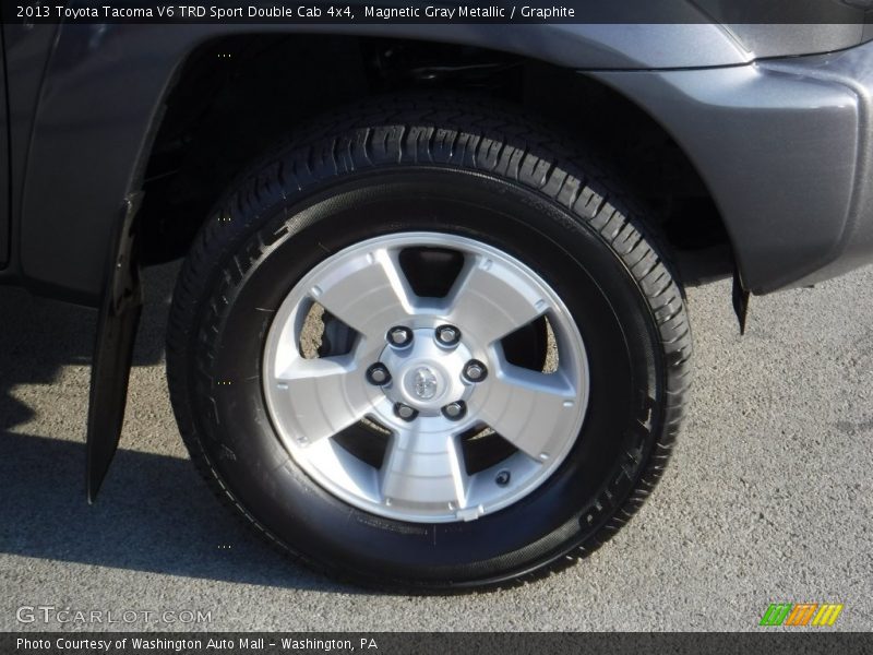 Magnetic Gray Metallic / Graphite 2013 Toyota Tacoma V6 TRD Sport Double Cab 4x4
