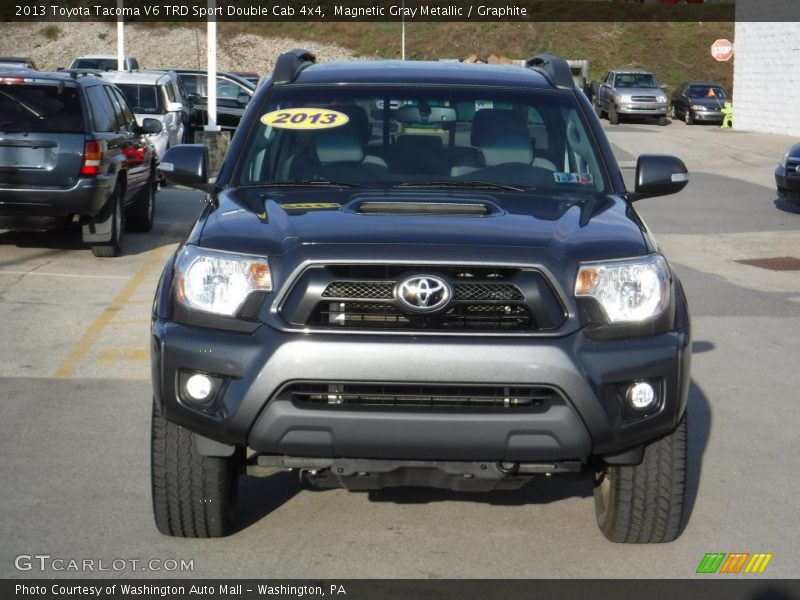 Magnetic Gray Metallic / Graphite 2013 Toyota Tacoma V6 TRD Sport Double Cab 4x4