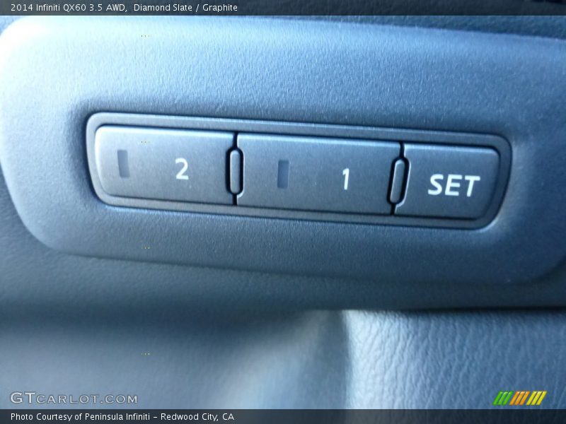 Diamond Slate / Graphite 2014 Infiniti QX60 3.5 AWD