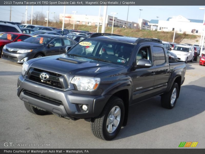 Magnetic Gray Metallic / Graphite 2013 Toyota Tacoma V6 TRD Sport Double Cab 4x4