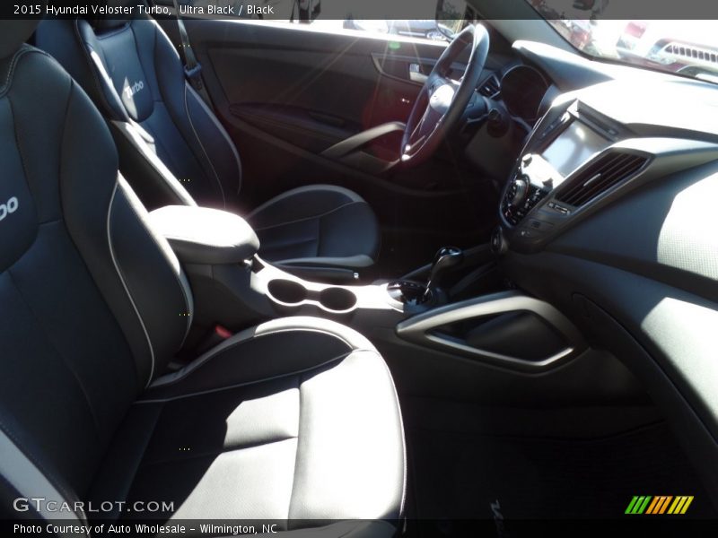 Ultra Black / Black 2015 Hyundai Veloster Turbo