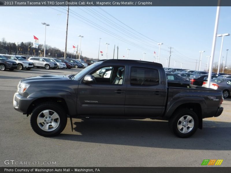 Magnetic Gray Metallic / Graphite 2013 Toyota Tacoma V6 TRD Sport Double Cab 4x4