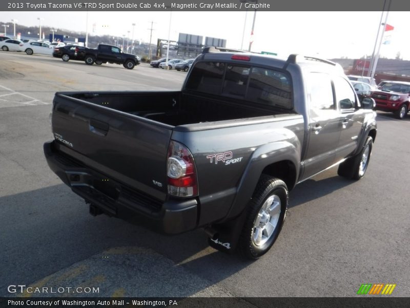 Magnetic Gray Metallic / Graphite 2013 Toyota Tacoma V6 TRD Sport Double Cab 4x4
