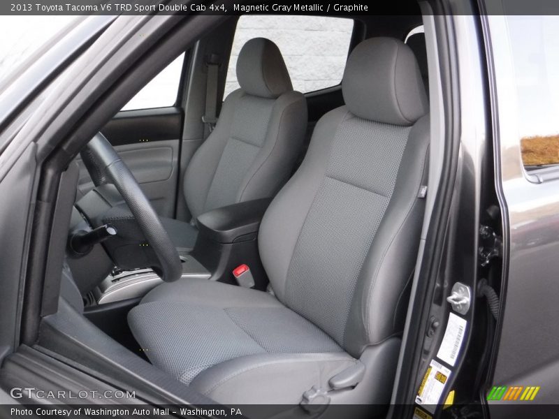 Magnetic Gray Metallic / Graphite 2013 Toyota Tacoma V6 TRD Sport Double Cab 4x4
