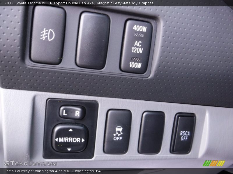 Magnetic Gray Metallic / Graphite 2013 Toyota Tacoma V6 TRD Sport Double Cab 4x4