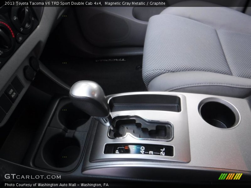 Magnetic Gray Metallic / Graphite 2013 Toyota Tacoma V6 TRD Sport Double Cab 4x4