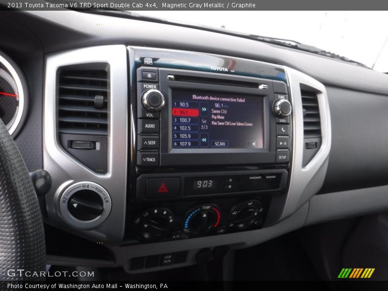 Magnetic Gray Metallic / Graphite 2013 Toyota Tacoma V6 TRD Sport Double Cab 4x4