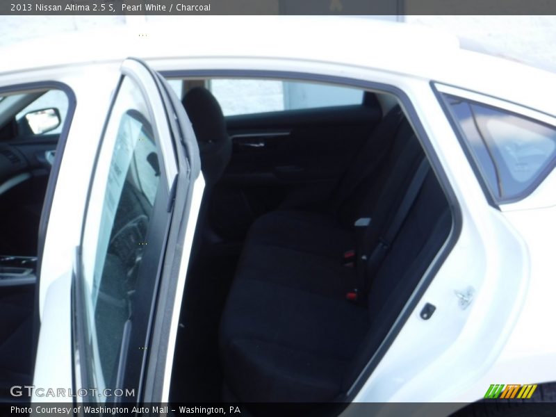 Pearl White / Charcoal 2013 Nissan Altima 2.5 S