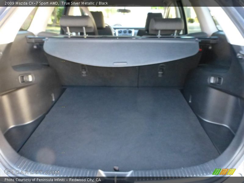 True Silver Metallic / Black 2009 Mazda CX-7 Sport AWD
