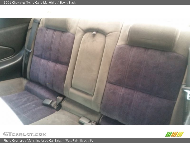 White / Ebony Black 2001 Chevrolet Monte Carlo LS
