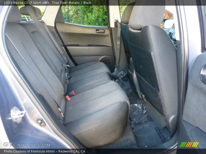 True Silver Metallic / Black 2009 Mazda CX-7 Sport AWD