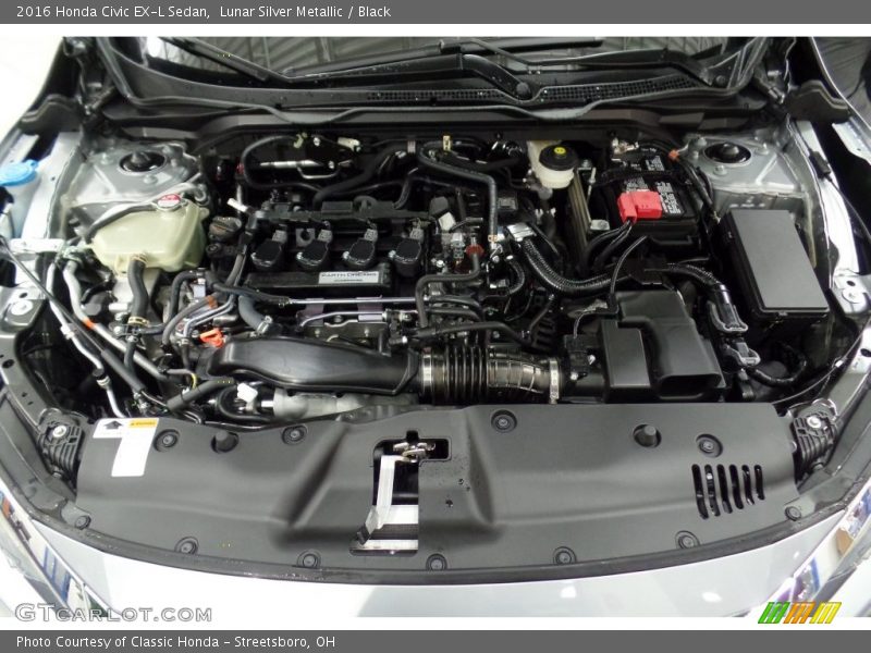  2016 Civic EX-L Sedan Engine - 1.5 Liter DI Turbocharged DOHC 16-Valve 4 Cylinder