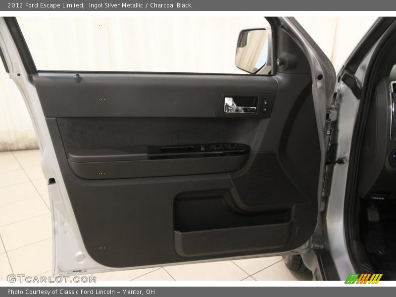 Ingot Silver Metallic / Charcoal Black 2012 Ford Escape Limited