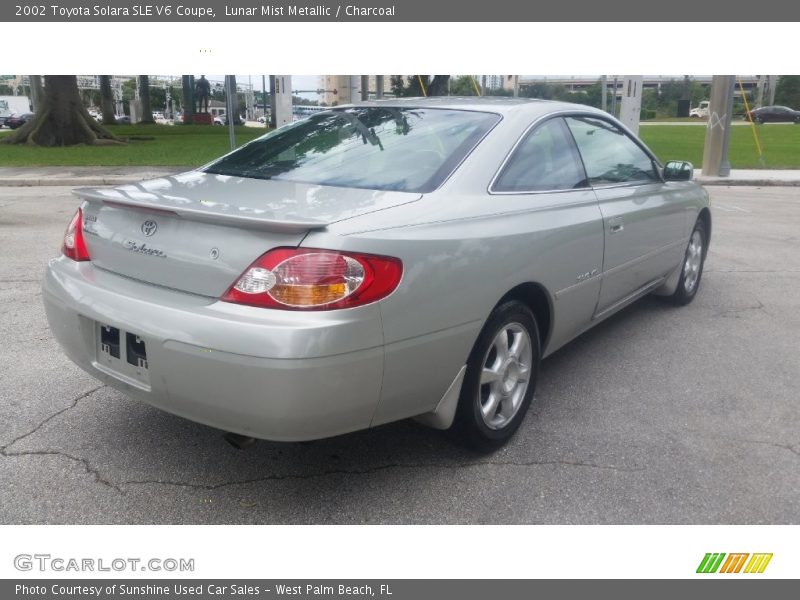 Lunar Mist Metallic / Charcoal 2002 Toyota Solara SLE V6 Coupe