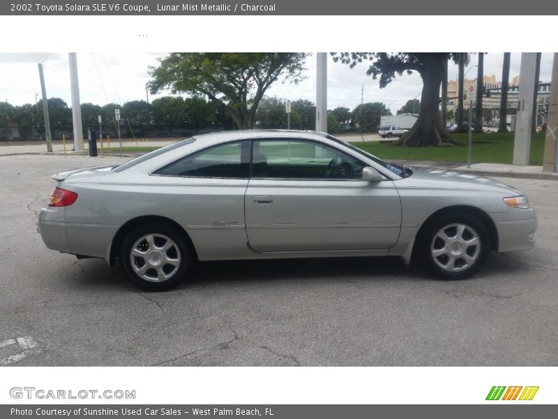Lunar Mist Metallic / Charcoal 2002 Toyota Solara SLE V6 Coupe