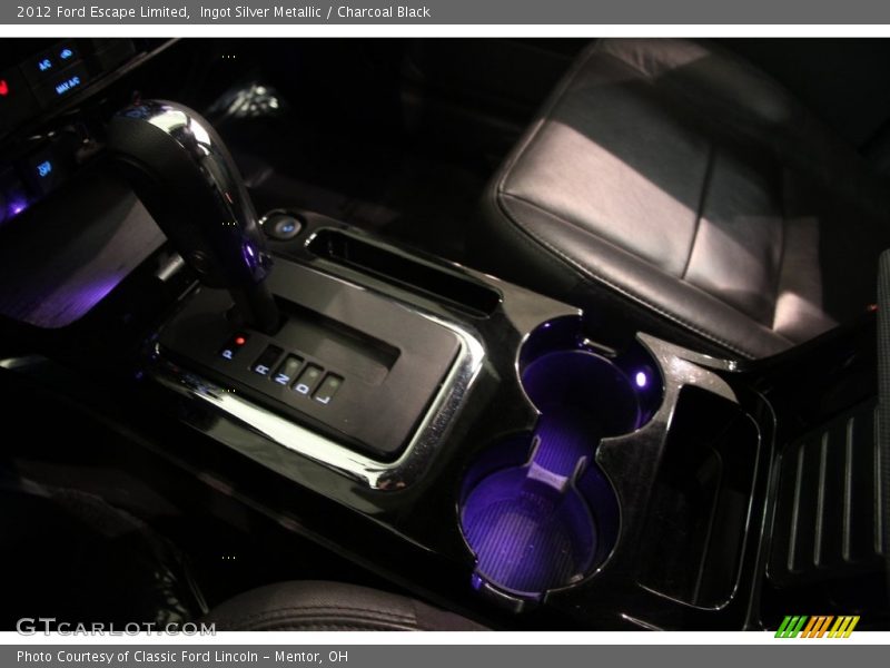 Ingot Silver Metallic / Charcoal Black 2012 Ford Escape Limited