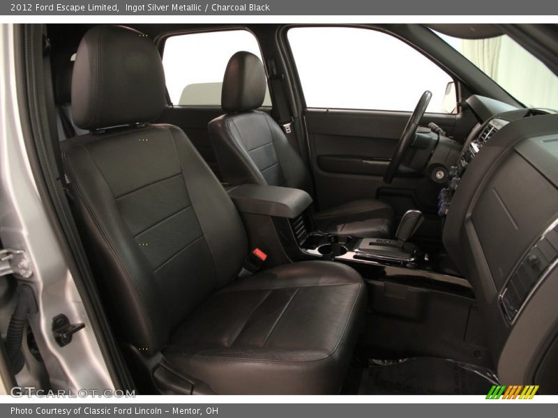 Ingot Silver Metallic / Charcoal Black 2012 Ford Escape Limited