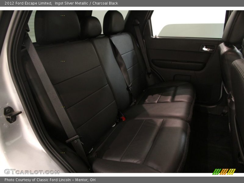 Ingot Silver Metallic / Charcoal Black 2012 Ford Escape Limited
