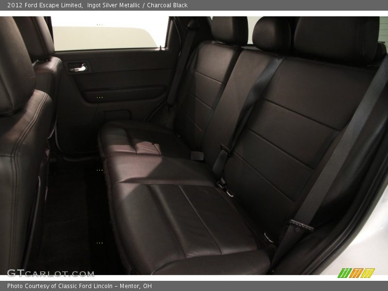 Ingot Silver Metallic / Charcoal Black 2012 Ford Escape Limited