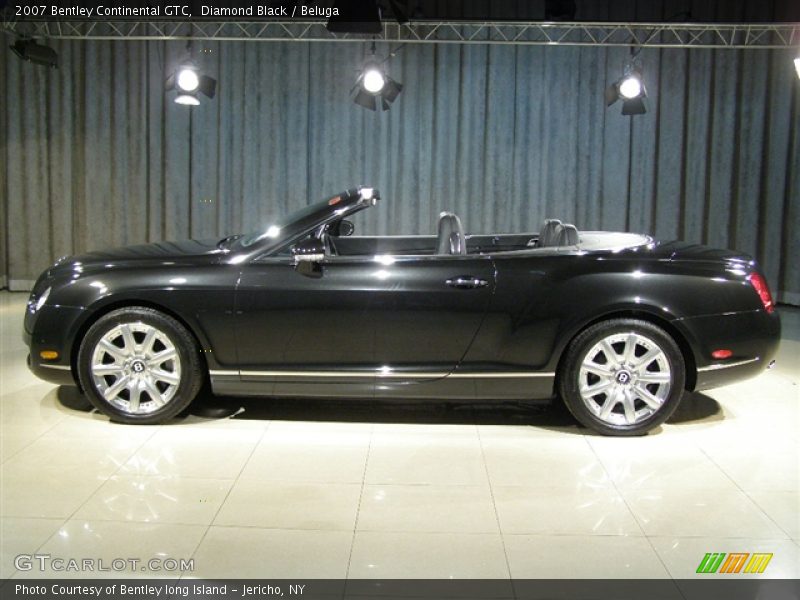 Diamond Black / Beluga 2007 Bentley Continental GTC