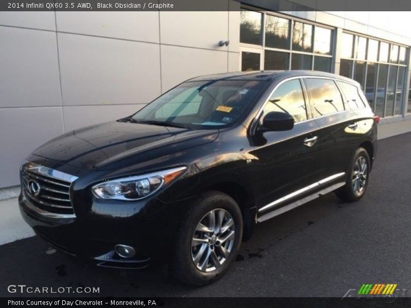 Black Obsidian / Graphite 2014 Infiniti QX60 3.5 AWD