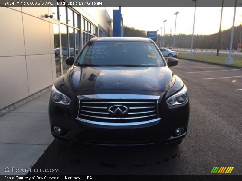 Black Obsidian / Graphite 2014 Infiniti QX60 3.5 AWD