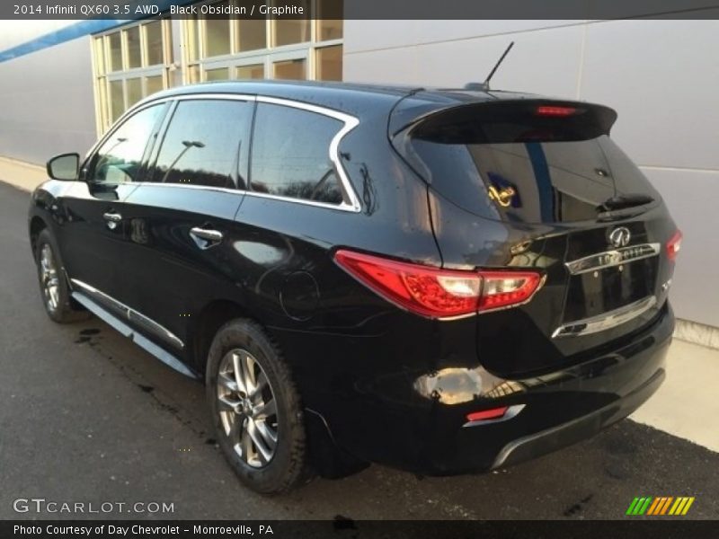 Black Obsidian / Graphite 2014 Infiniti QX60 3.5 AWD