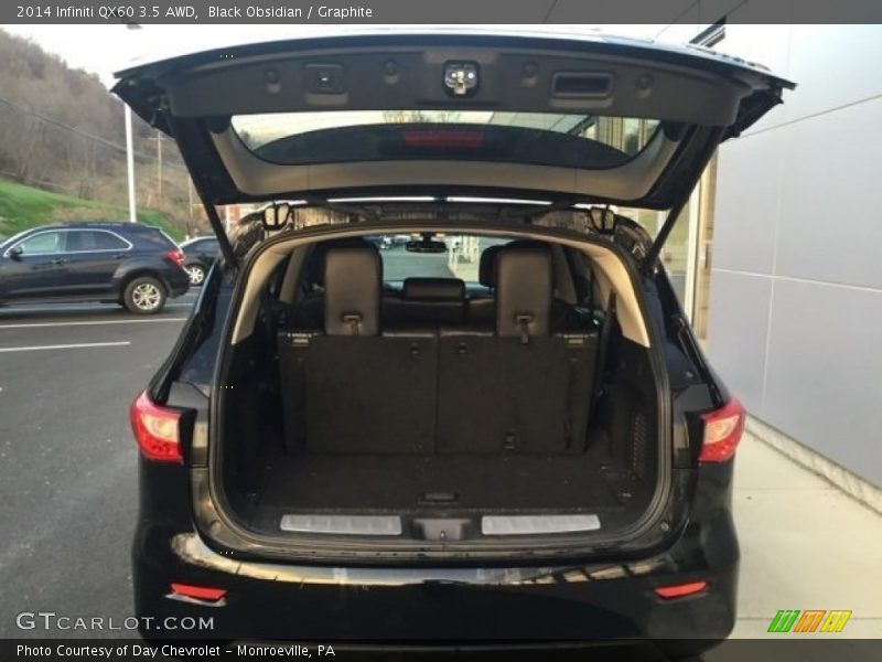 Black Obsidian / Graphite 2014 Infiniti QX60 3.5 AWD