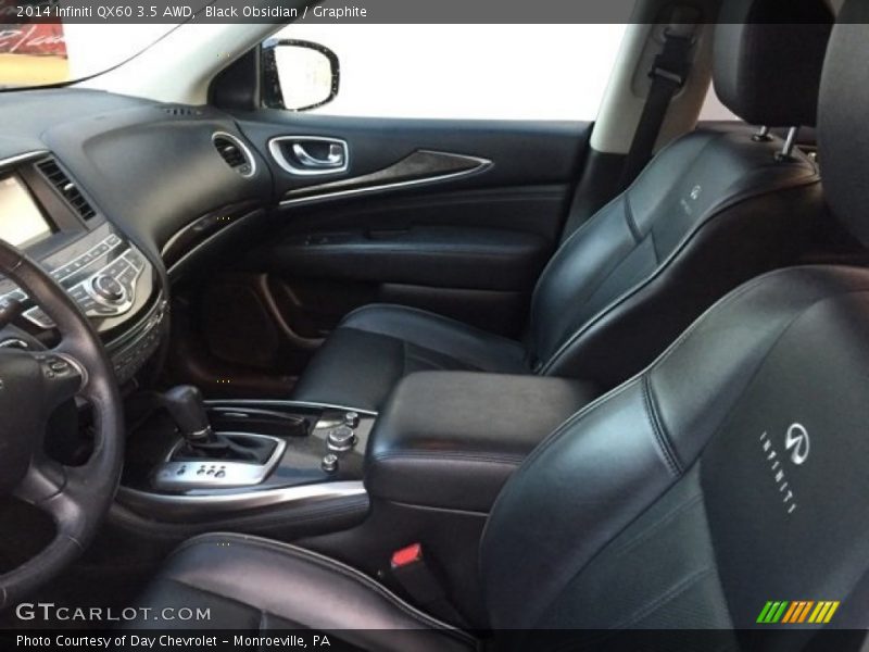 Black Obsidian / Graphite 2014 Infiniti QX60 3.5 AWD