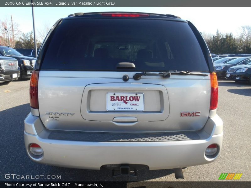 Liquid Silver Metallic / Light Gray 2006 GMC Envoy SLE 4x4