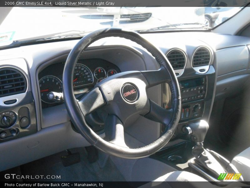 Liquid Silver Metallic / Light Gray 2006 GMC Envoy SLE 4x4