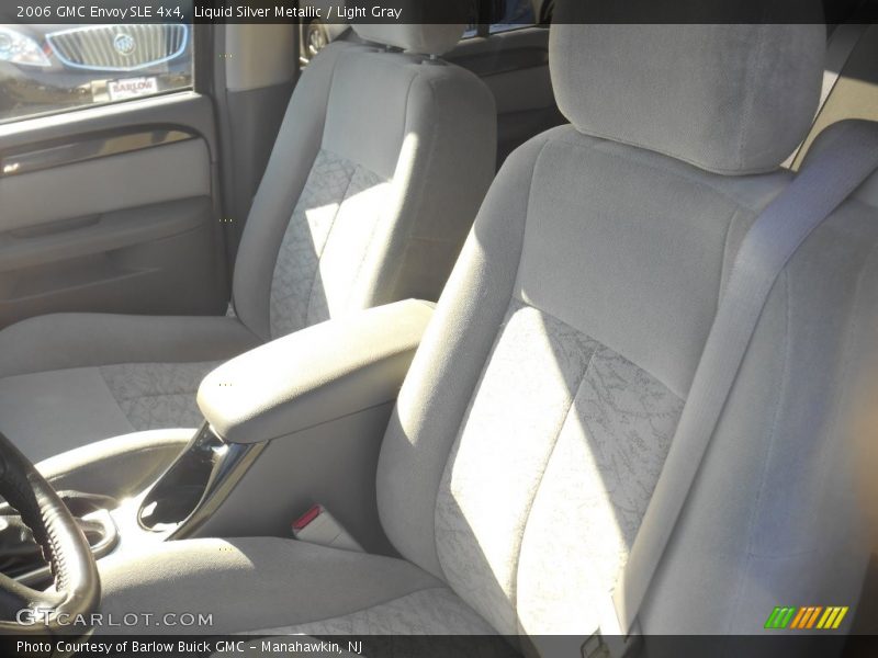Liquid Silver Metallic / Light Gray 2006 GMC Envoy SLE 4x4