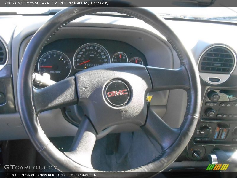 Liquid Silver Metallic / Light Gray 2006 GMC Envoy SLE 4x4