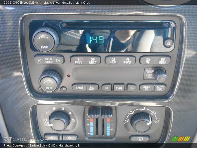 Liquid Silver Metallic / Light Gray 2006 GMC Envoy SLE 4x4