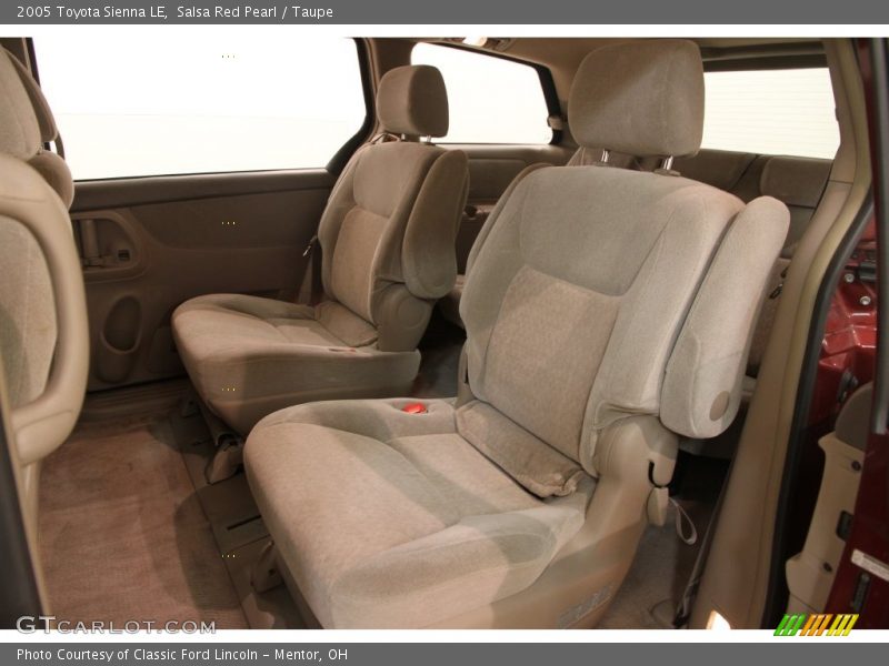 Salsa Red Pearl / Taupe 2005 Toyota Sienna LE